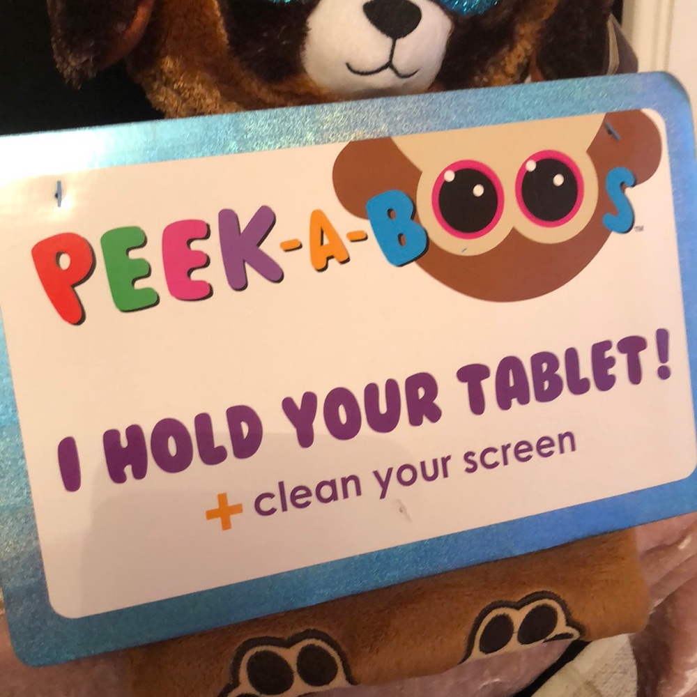 Tablet holder, Stuffed Animal “New” - Picture 3 of 6